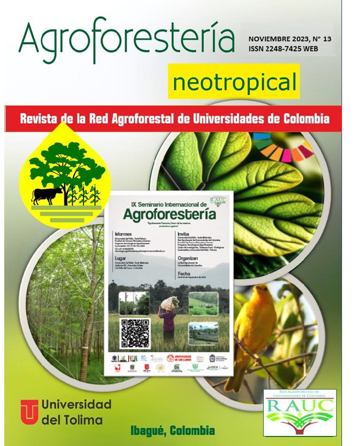 					Ver Vol. 1 Núm. 13 (2023): Agroforestería Neotropical
				