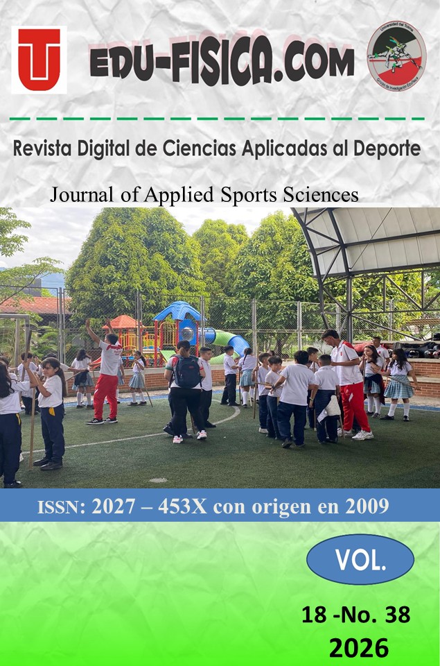 					Ver Vol. 18 Núm. 38 (2026): CIENCIAS APLICADAS AL DEPORTE Edu-fisica.com
				